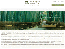 Tablet Screenshot of michitravel.com